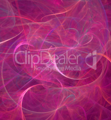 abstract pink fractal image