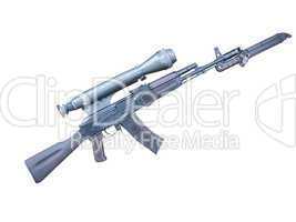 5,45mm automatic machine AKS-74