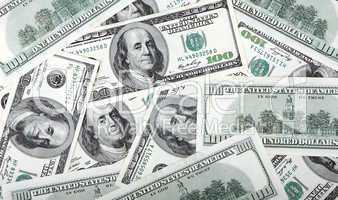 american dollars hundreds banknote