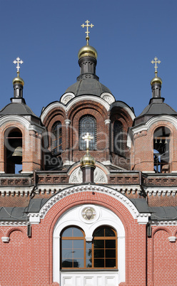 church on sky background