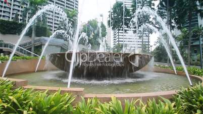 Kuala Lumpur fountain