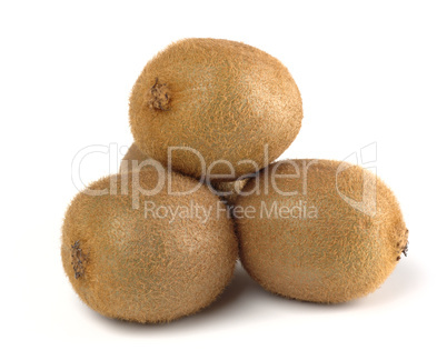 Group of ripe kiwi