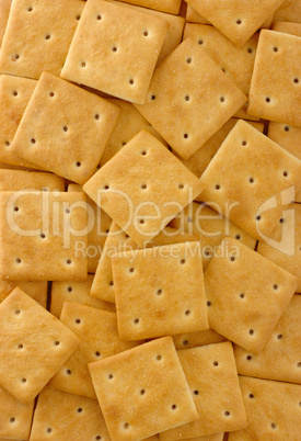 Yellow crackers background