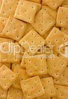 Yellow crackers background