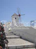 Windmühle auf Santorin