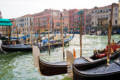 Venetian gondolas