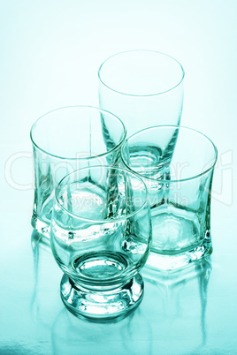 Four glasses