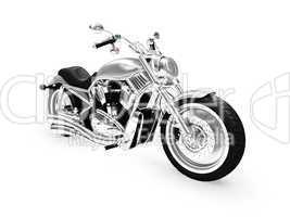 isolated motorcycle front view 01