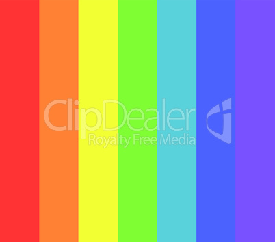 main seven rainbow colors  background vector