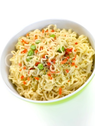 Cooked Instant Noodles