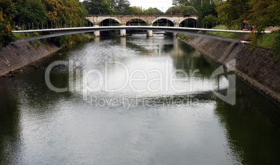 stone bridge over the canal