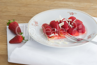 Erdbeerteller
