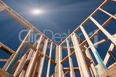 Construction Framing Abstract