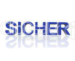 sicher