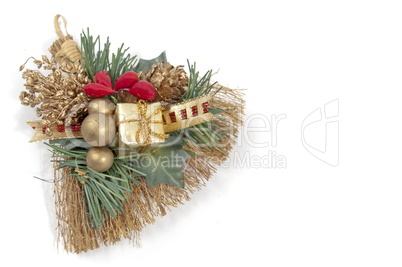 Hay broom festivity decoration