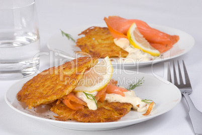 Lachs mit Rösti