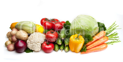 Group of vegetables