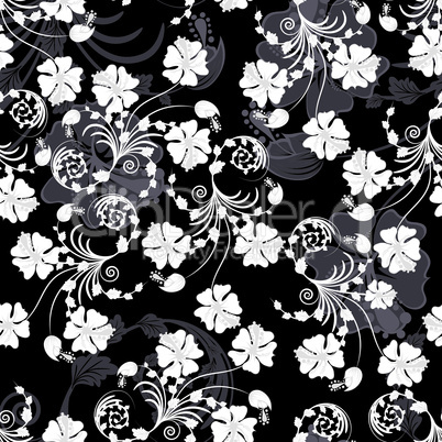 seamless floral background