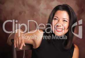 Attractive Hispanic Woman Portrait