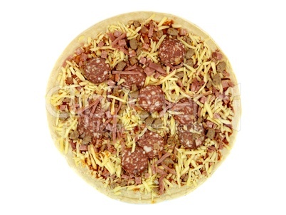 Uncooked Fresh Pizza