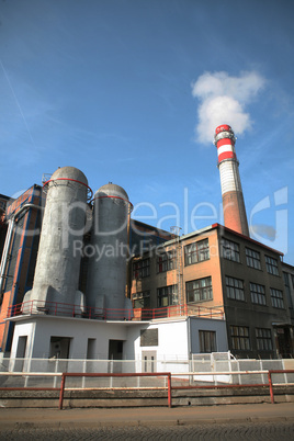 Factory chimney