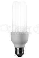 fluorescence lamp of isolated on a white background