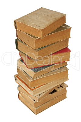 Pile of old books