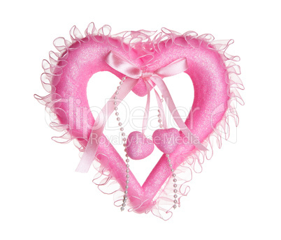 Pink valentine heart