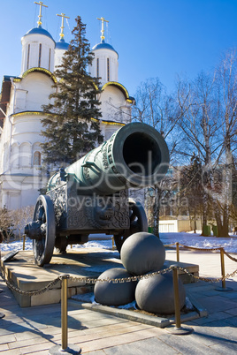 The biggest ancient cannon