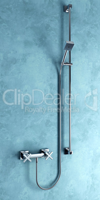 stainless steel shower 3d