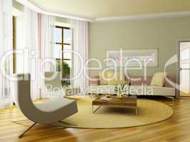 3D render interior