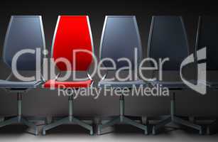 colour office chairs 3d