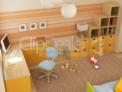 children's room interior