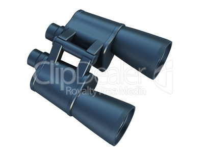 isolated binoculars