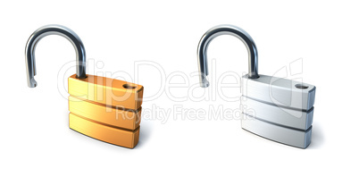 metal open lock