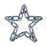 chain links united in a star