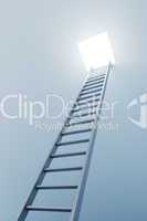 3d ladder leading to out