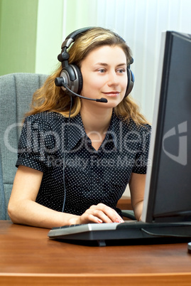 smiling customer support