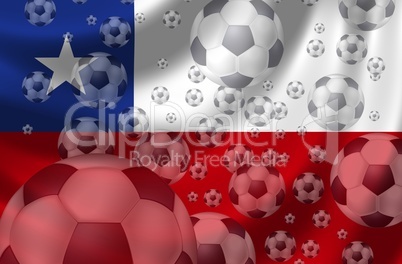 Nationalfahne von Chile