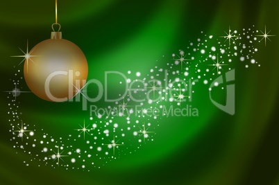Festlicher Hintergrund mit Weihnachtskugel Festlicher Hintergrund mit Weihnachtskugel
