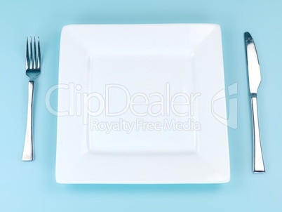 Plates and Cutlery