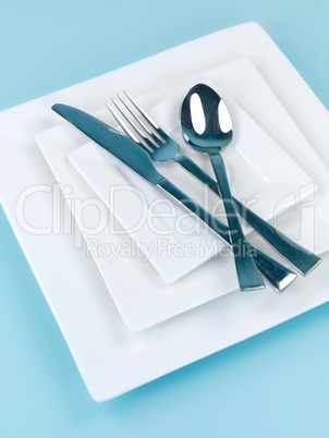 Plates and Cutlery