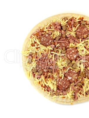 Uncooked Fresh Pizza