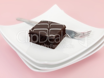 Chocolate Mud Cake Slices