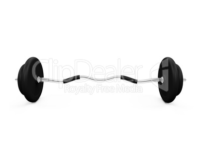 dumbbell isolated view