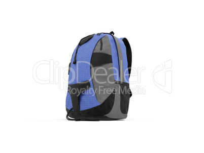 Blue rucksack