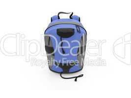 Blue rucksack