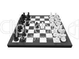 chess isolated view