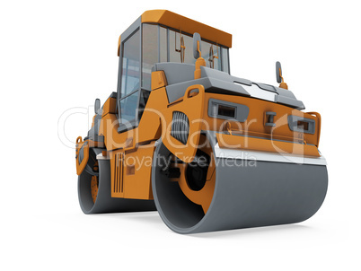 Construction truck isolated view Construction truck isolated view