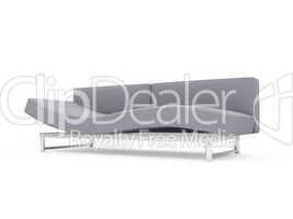 Sofa over white background